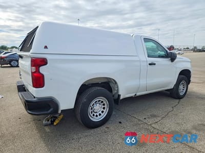 Trzecie zdjęcie samochodu z tyłu: 2023 CHEVROLET SILVERADO C1500 VIN:3GCNAAEK5PG350930 - miniatura