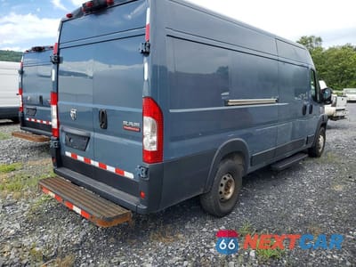 Trzecie zdjęcie samochodu z tyłu: 2020 RAM PROMASTER 3500 DELIVERY VAN VIN:3C6URVJG3LE108390 - miniatura