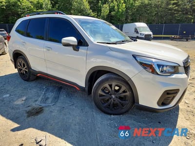 Czwarte zdjęcie samochodu z boku: 2020 SUBARU FORESTER SPORT VIN:JF2SKARCXLH504701 - miniatura