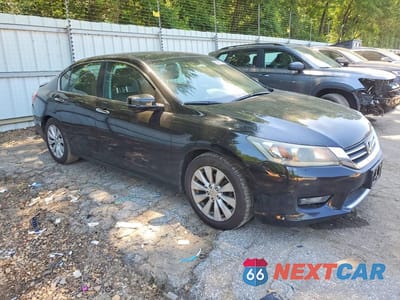 Czwarte zdjęcie samochodu z boku: 2015 HONDA ACCORD EXL VIN:1HGCR2F80FA112927 - miniatura