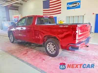 Drugie zdjęcie samochodu z przodu: 2019 CHEVROLET SILVERADO K1500 RST VIN:1GCRYEED9KZ255639 - miniatura