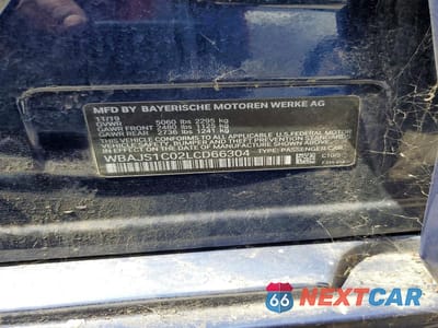 Zdjęcie 12 z 12 samochodu: 2020 BMW 540 I VIN:WBAJS1C02LCD66304 - miniatura