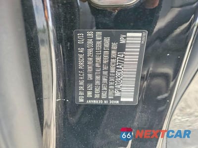 Zdjęcie 13 z 13 samochodu: 2013 PORSCHE CAYENNE GTS VIN:WP1AD2A28DLA77741 - miniatura
