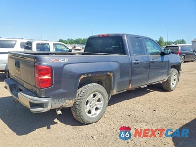 Trzecie zdjęcie samochodu z tyłu: 2014 CHEVROLET SILVERADO K1500 LT VIN:1GCVKREC3EZ174896 - miniatura