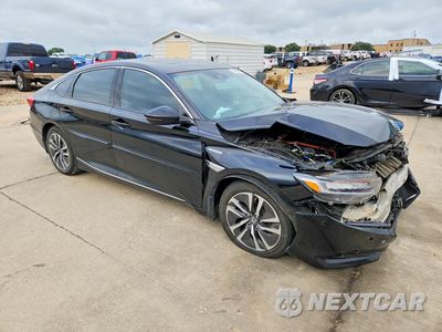 Czwarte zdjęcie samochodu z boku: 2022 HONDA ACCORD HYBRID EXL VIN:1HGCV3F54NA021259 - miniatura