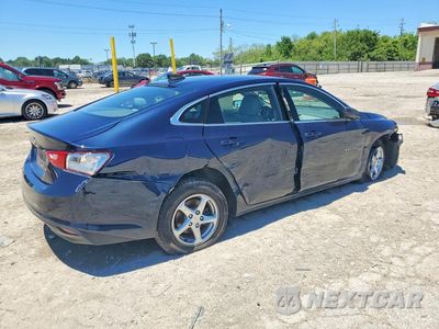 Trzecie zdjęcie samochodu z tyłu: 2017 CHEVROLET MALIBU LS VIN:1G1ZB5STXHF198660 - miniatura