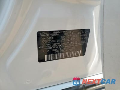 Zdjęcie 12 z 12 samochodu: 2026 HYUNDAI SONATA HYBRID BLUE VIN:KMHL24JJ4TA165081 - miniatura