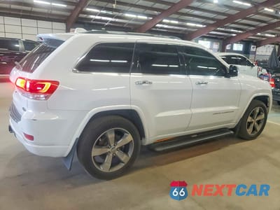 Trzecie zdjęcie samochodu z tyłu: 2014 JEEP GRAND CHEROKEE OVERLAND VIN:1C4RJFCG1EC395781 - miniatura