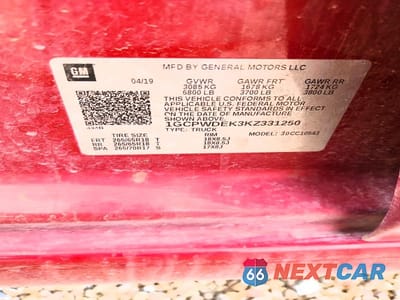 Zdjęcie 13 z 13 samochodu: 2019 CHEVROLET SILVERADO C1500 RST VIN:1GCPWDEK3KZ331250 - miniatura