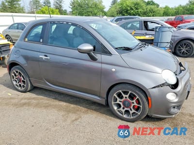 Czwarte zdjęcie samochodu z boku: 2013 FIAT 500 SPORT VIN:3C3CFFBR1DT736209 - miniatura