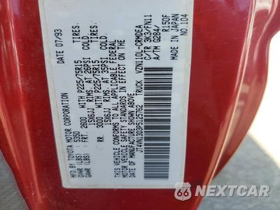 Zdjęcie 12 z 12 samochodu: 1993 TOYOTA PICKUP DELUXE V6 VIN:JT4VN13D3P5125762 - miniatura