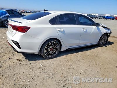 Trzecie zdjęcie samochodu z tyłu: 2021 KIA FORTE GT VIN:3KPF44AC6ME303148 - miniatura