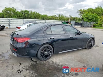Trzecie zdjęcie samochodu z tyłu: 2023 MERCEDES-BENZ C 300 VIN:W1KAF4GB0PR144242 - miniatura