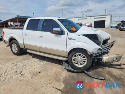 Czwarte zdjęcie samochodu z boku: 2009 FORD F150 SUPERCREW VIN:1FTPW12V39KB57373 - miniatura