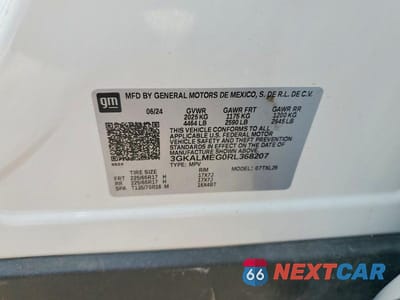 Zdjęcie 13 z 13 samochodu: 2024 GMC TERRAIN SLE VIN:3GKALMEG0RL368207 - miniatura