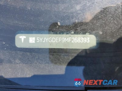 Zdjęcie 13 z 13 samochodu: 2021 TESLA MODEL Y VIN:5YJYGDEF9MF268393 - miniatura