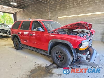 Czwarte zdjęcie samochodu z boku: 2003 DODGE DURANGO SPORT VIN:1D4HS38N63F625263 - miniatura