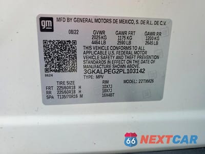 Zdjęcie 13 z 13 samochodu: 2023 GMC TERRAIN SLT VIN:3GKALPEG2PL103142 - miniatura