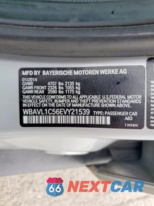 Zdjęcie 14 z 14 samochodu: 2014 BMW X1 XDRIVE28I VIN:WBAVL1C56EVY21539 - miniatura