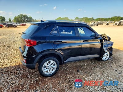 Trzecie zdjęcie samochodu z tyłu: 2020 HYUNDAI VENUE SEL VIN:KMHRC8A32LU016912 - miniatura