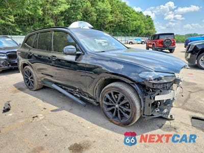 Czwarte zdjęcie samochodu z boku: 2023 BMW X3 SDRIVE30I VIN:5UX43DP09P9S64005 - miniatura