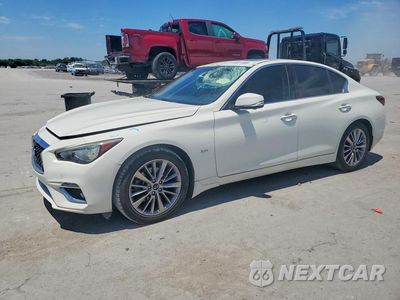 2018 INFINITI Q50 3.0T LUXE JN1EV7AR9JM434329 - główne zdjęcie licytacji z USA - miniatura