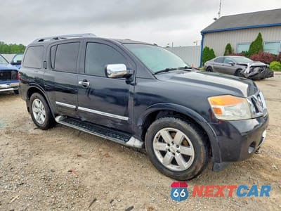 Czwarte zdjęcie samochodu z boku: 2011 NISSAN ARMADA PLATINUM VIN:5N1AA0NE4BN603945 - miniatura