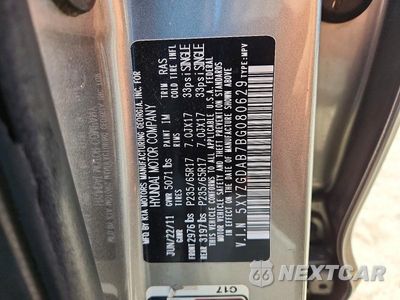 Zdjęcie 14 z 14 samochodu: 2011 HYUNDAI SANTA FE GLS VIN:5XYZGDAB7BG080629 - miniatura