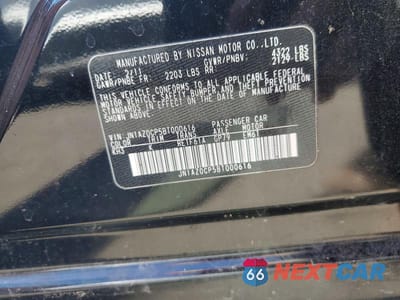 Zdjęcie 12 z 12 samochodu: 2011 NISSAN LEAF SV VIN:JN1AZ0CP5BT000616 - miniatura