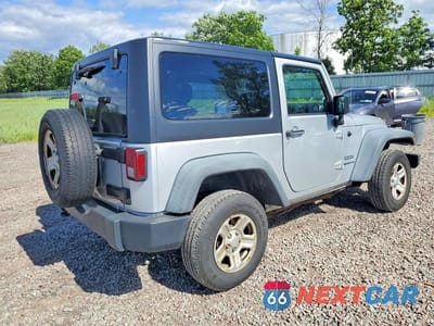 Trzecie zdjęcie samochodu z tyłu: 2011 JEEP WRANGLER SPORT VIN:1J4AA2D11BL609089 - miniatura