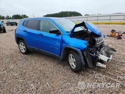 Czwarte zdjęcie samochodu z boku: 2022 JEEP COMPASS SPORT VIN:3C4NJCAB1NT101126 - miniatura