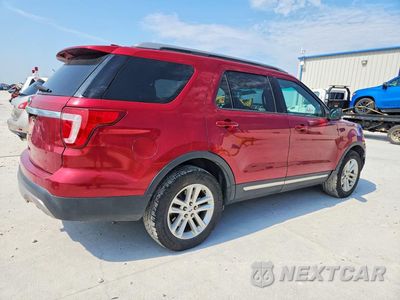 Trzecie zdjęcie samochodu z tyłu: 2017 FORD EXPLORER XLT VIN:1FM5K7D82HGB50182 - miniatura