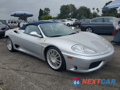 Czwarte zdjęcie samochodu z boku: 2002 FERRARI 360 SPIDER VIN:ZFFYT53A820127434 - miniatura