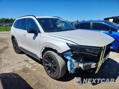 Czwarte zdjęcie samochodu z boku: 2024 HONDA CR-V SPORT VIN:5J6RS6H55RL004846 - miniatura