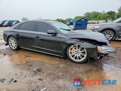 Czwarte zdjęcie samochodu z boku: 2014 AUDI A8 L QUATTRO VIN:WAUR2AFD6EN009374 - miniatura