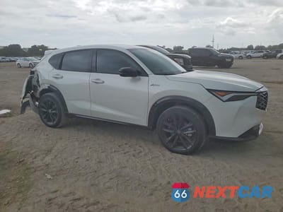 Czwarte zdjęcie samochodu z boku: 2025 ACURA ADX A-SPEC ADVANCE VIN:3HDSA2H74SM703957 - miniatura