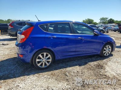 Trzecie zdjęcie samochodu z tyłu: 2013 HYUNDAI ACCENT SE VIN:KMHCU5AE5DU108214 - miniatura