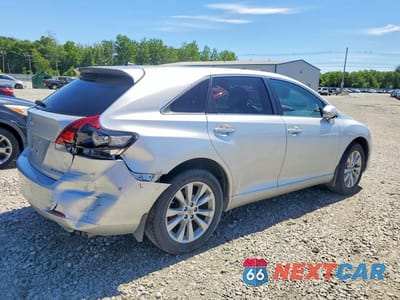 Trzecie zdjęcie samochodu z tyłu: 2013 TOYOTA VENZA VIN:4T3BA3BB6DU046441 - miniatura