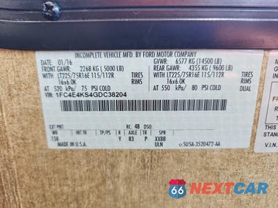 Zdjęcie 10 z 10 samochodu: 2016 FORD E450 RV VIN:1FC4E4KS4GDC38204 - miniatura
