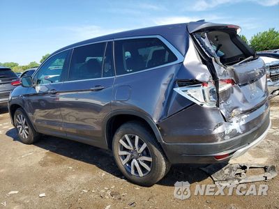 Drugie zdjęcie samochodu z przodu: 2021 HONDA PILOT EXL VIN:5FNYF6H50MB071274 - miniatura