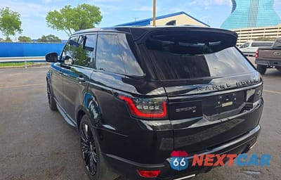 Trzecie zdjęcie samochodu z tyłu: 2021 LAND ROVER RANGE ROVER SPORT SE VIN:SALWG2SU5MA777199 - miniatura