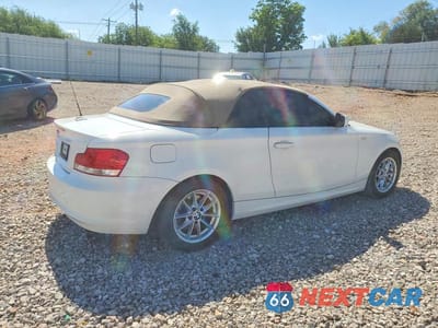 Trzecie zdjęcie samochodu z tyłu: 2011 BMW 128 I VIN:WBAUN1C53BVH83417 - miniatura