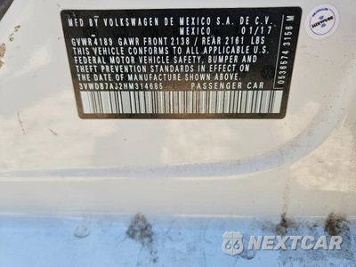 Zdjęcie 12 z 12 samochodu: 2017 VOLKSWAGEN JETTA SE VIN:3VWDB7AJ2HM314685 - miniatura