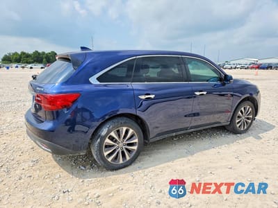 Trzecie zdjęcie samochodu z tyłu: 2015 ACURA MDX TECHNOLOGY VIN:5FRYD3H43FB011082 - miniatura