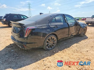 Trzecie zdjęcie samochodu z tyłu: 2023 CADILLAC CT4-V VIN:1G6DD5RL4P0109459 - miniatura