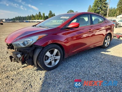 2013 HYUNDAI ELANTRA GLS 5NPDH4AEXDH365502 - główne zdjęcie licytacji z USA - miniatura