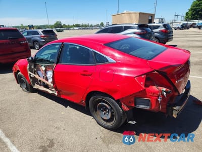 Drugie zdjęcie samochodu z przodu: 2018 HONDA CIVIC LX VIN:2HGFC2F5XJH503596 - miniatura