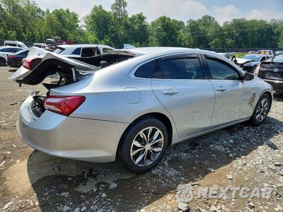 Trzecie zdjęcie samochodu z tyłu: 2020 CHEVROLET MALIBU LT VIN:1G1ZD5STXLF052052 - miniatura