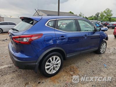 Trzecie zdjęcie samochodu z tyłu: 2021 NISSAN ROGUE SPORT S VIN:JN1BJ1AV8MW316192 - miniatura