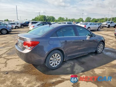 Trzecie zdjęcie samochodu z tyłu: 2011 CHEVROLET CRUZE LT VIN:1G1PF5S94B7166417 - miniatura